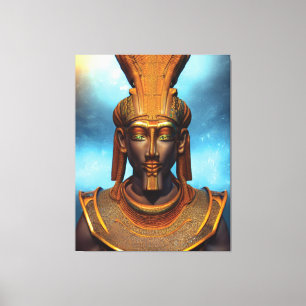 Ägyptische Osiris Canvas Print Leinwanddruck
