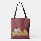 "Ägyptische Owls" Tasche (Rückseite)