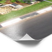 Ägyptische Palmen Fotodruck (Ecke)