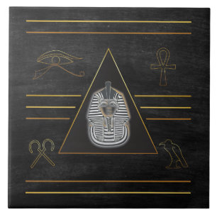 Ägyptische Pharao Hieroglyphen Fliese