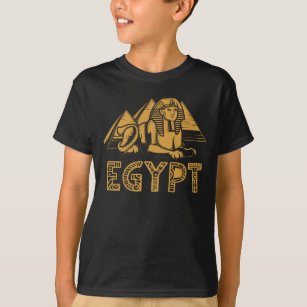 Ägyptische Pharao Sphinx Pyramids Ägypten T-Shirt