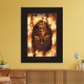 Ägyptische Pharao Tutankhamen Kunststudie II Leinwanddruck (Insitu (Wohnzimmer))