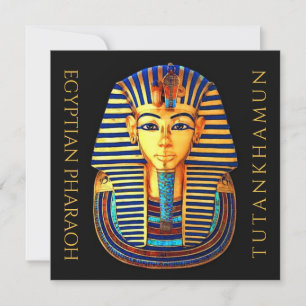 Ägyptische Pharao Tutankhamun Hi-Def-Flachkarte