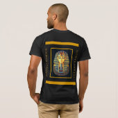 ÄGYPTISCHE PHARAOH TUTANKHAMUN T-Shirt (Schwarz voll)