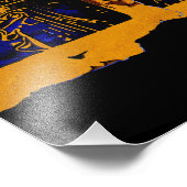 Ägyptische Pharaonenmanuskripte Fotodruck (Ecke)