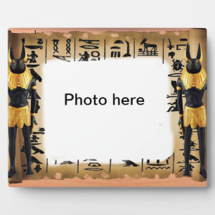 Ägyptische Plaque Fotoplatte