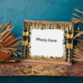 Ägyptische Plaque Fotoplatte (Seite)