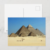 Ägyptische Postkarte (Vorne/Hinten)