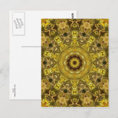 ägyptische Postkarte (Vorne/Hinten)