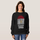 Ägyptische Pride History Pyramids Ägypten Sweatshirt (Vorne ganz)