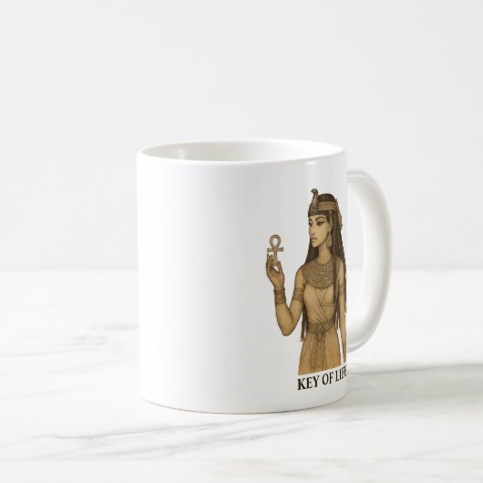 Ägyptische Prinzessin Kaffeetasse (VorderseiteRechts)