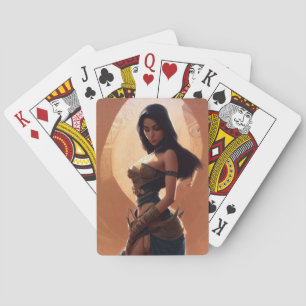Ägyptische Prinzessin Spielkarten