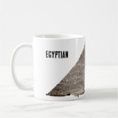Ägyptische Pyramide Kaffeetasse (Links)