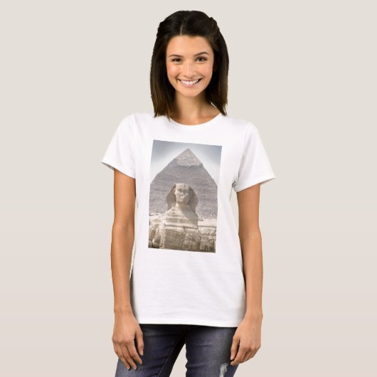 Ägyptische Pyramide T-Shirt (Vorne ganz)