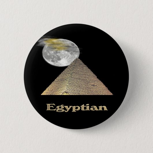 Ägyptische Pyramide-T - Shirts und -mehr Button (Vorderseite)