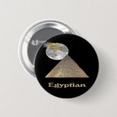 Ägyptische Pyramide-T - Shirts und -mehr Button (Vorne & Hinten)