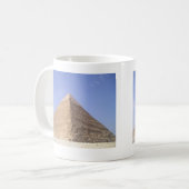 Ägyptische Pyramiden-Foto-Tasse Kaffeetasse (Vorderseite Links)