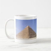 Ägyptische Pyramiden-Foto-Tasse Kaffeetasse (Links)