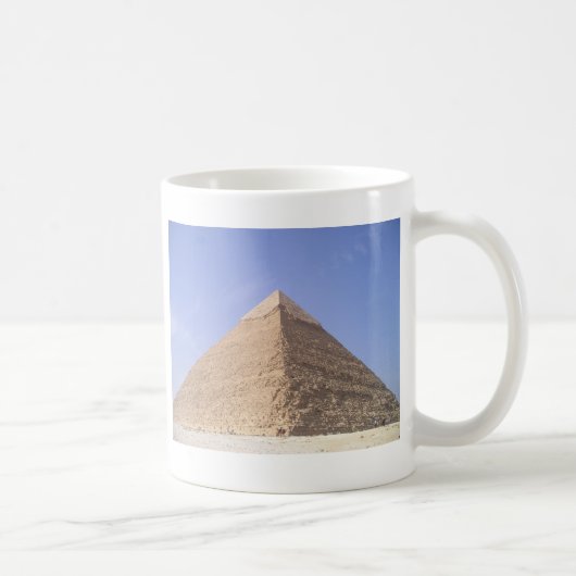 Ägyptische Pyramiden-Foto-Tasse Kaffeetasse (Rechts)