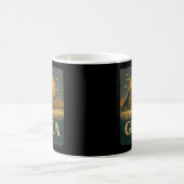 Ägyptische Pyramiden in der Gizeh Große Pyramide s Kaffeetasse (Mittel)