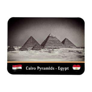 Ägyptische Pyramiden & Kairo - Altes Ägypten /UNES Magnet