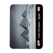 Ägyptische Pyramiden & Kairo - Altes Ägypten /UNES Magnet (Vertikal)