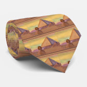Ägyptische Pyramiden Krawatte (Gerollt)