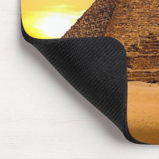 Ägyptische Pyramiden Mousepad (Ecke)