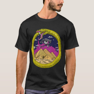 Ägyptische Pyramiden Ouroboros T-Shirt