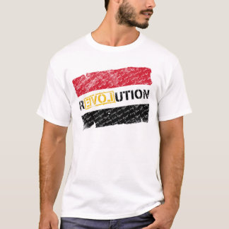 Ägyptische Revolution (Schmutz verblaßt) T-Shirt