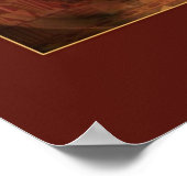 Ägyptische Ringe Poster (Ecke)