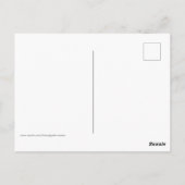 Ägyptische Royal Design Postkarte (Rückseite)