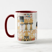 Ägyptische Royal Design-Tasse Tasse (Links)
