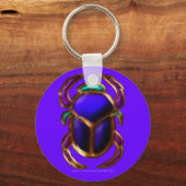 ÄGYPTISCHE SCARABISCHE BEETT-Schlüsselanhänger-Sam Schlüsselanhänger (Vorderseite)