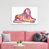 Ägyptische Sphinx Leinwanddruck (Insitu (Wohnzimmer))