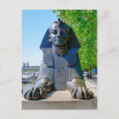 Ägyptische Sphinx, London UK Postcard Postkarte (Vorderseite)