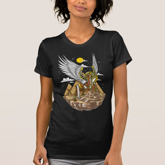 Ägyptische Sphinx-Pyramiden T-Shirt (Vorderseite)