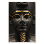 Ägyptische Statue Osiris Fotodruck (Vorne)