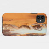 Ägyptische Statuenkunst Case-Mate iPhone Hülle (Rückseite (Horizontal))