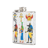 Ägyptische Symbole Flachmann (Links)