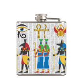 Ägyptische Symbole Flachmann (Rückseite)