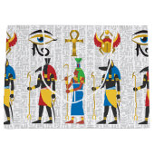 Ägyptische Symbole Große Geschenktüte (Vorderseite)