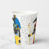 Ägyptische Symbole Pappbecher (Rechts)