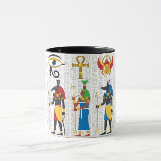 Ägyptische Symbole Tasse (Zentrum)
