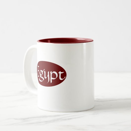 Ägyptische Tasse (Vorderseite Links)