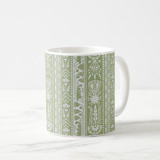 Ägyptische Überlebensstreifen, Reed Green Coffee T Kaffeetasse (VorderseiteRechts)