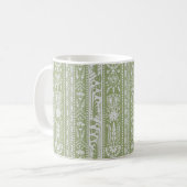 Ägyptische Überlebensstreifen, Reed Green Coffee T Kaffeetasse (Vorderseite Links)