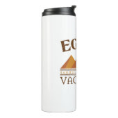 Ägyptische Urlaub Ägyptische Touristenreise Thermosbecher (Nach links gedreht)