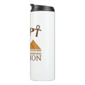 Ägyptische Urlaub Ägyptische Touristenreise Thermosbecher (Nach rechts gedreht)