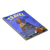 Ägyptische Vintage Reiseplakat Neu Notizblock (Rechte Seite)